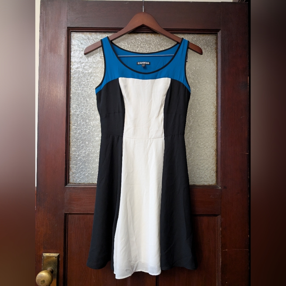 Express Color Block Dress